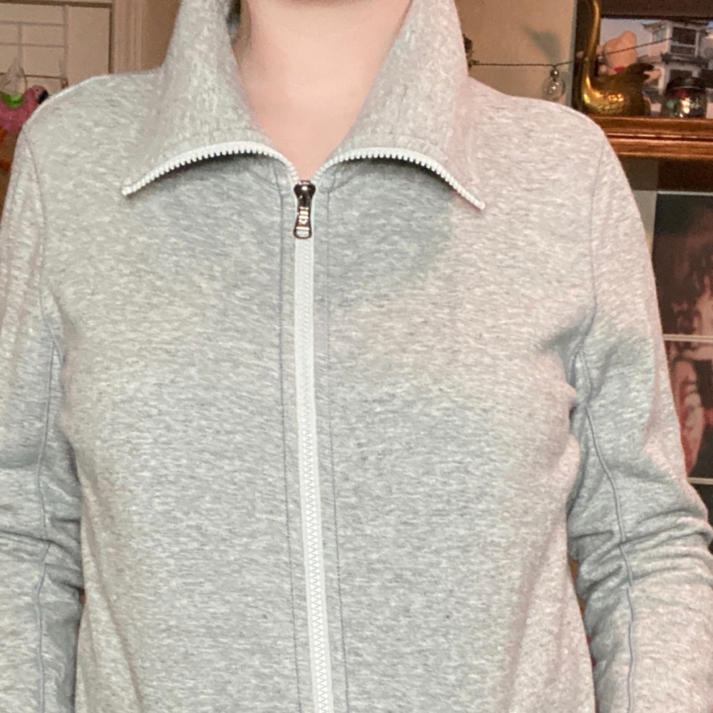 Zip up coat